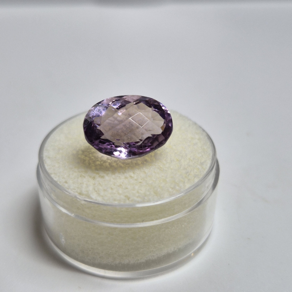 Natural Rare Ceylon Color-Change Purple Sapphire Round & Bezel Cut VSI 6.70ctw